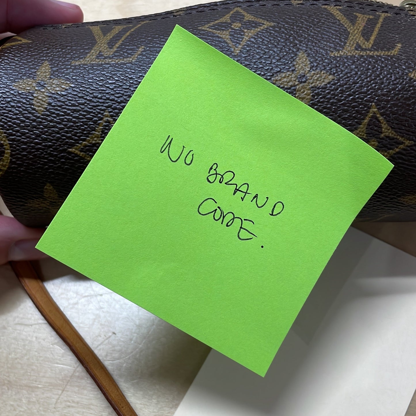 Louis Vuitton Papillon Pochette Monogram Canvas Mini