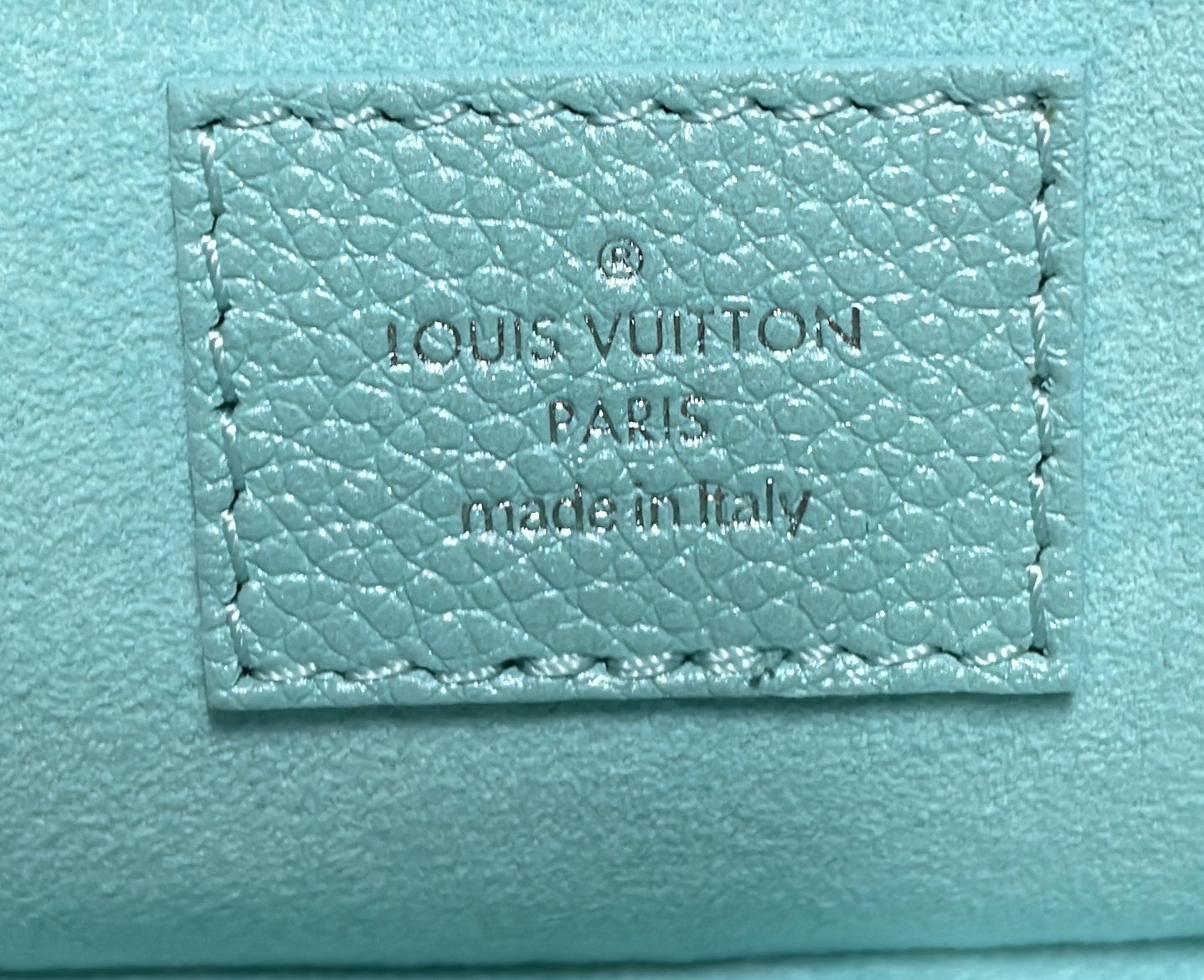 Louis Vuitton Vanity Handbag Empreinte Leather Micro