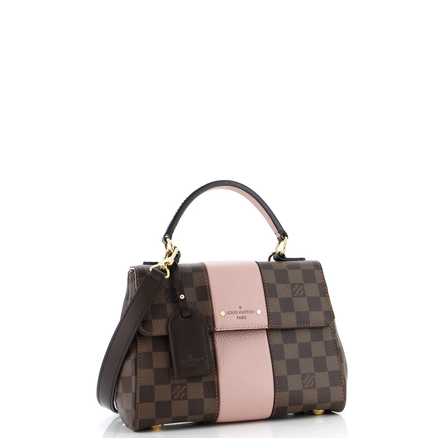 Louis Vuitton Bond Street Handbag Damier with Leather BB