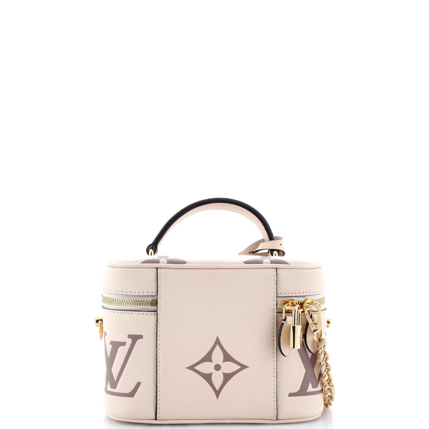 Louis Vuitton Vanity Handbag Bicolor Monogram Empreinte Giant PM