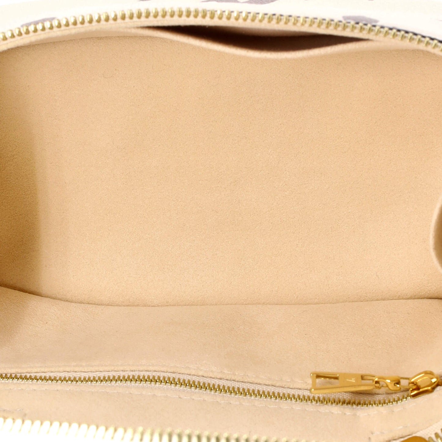 Louis Vuitton Vanity Handbag Bicolor Monogram Empreinte Giant PM
