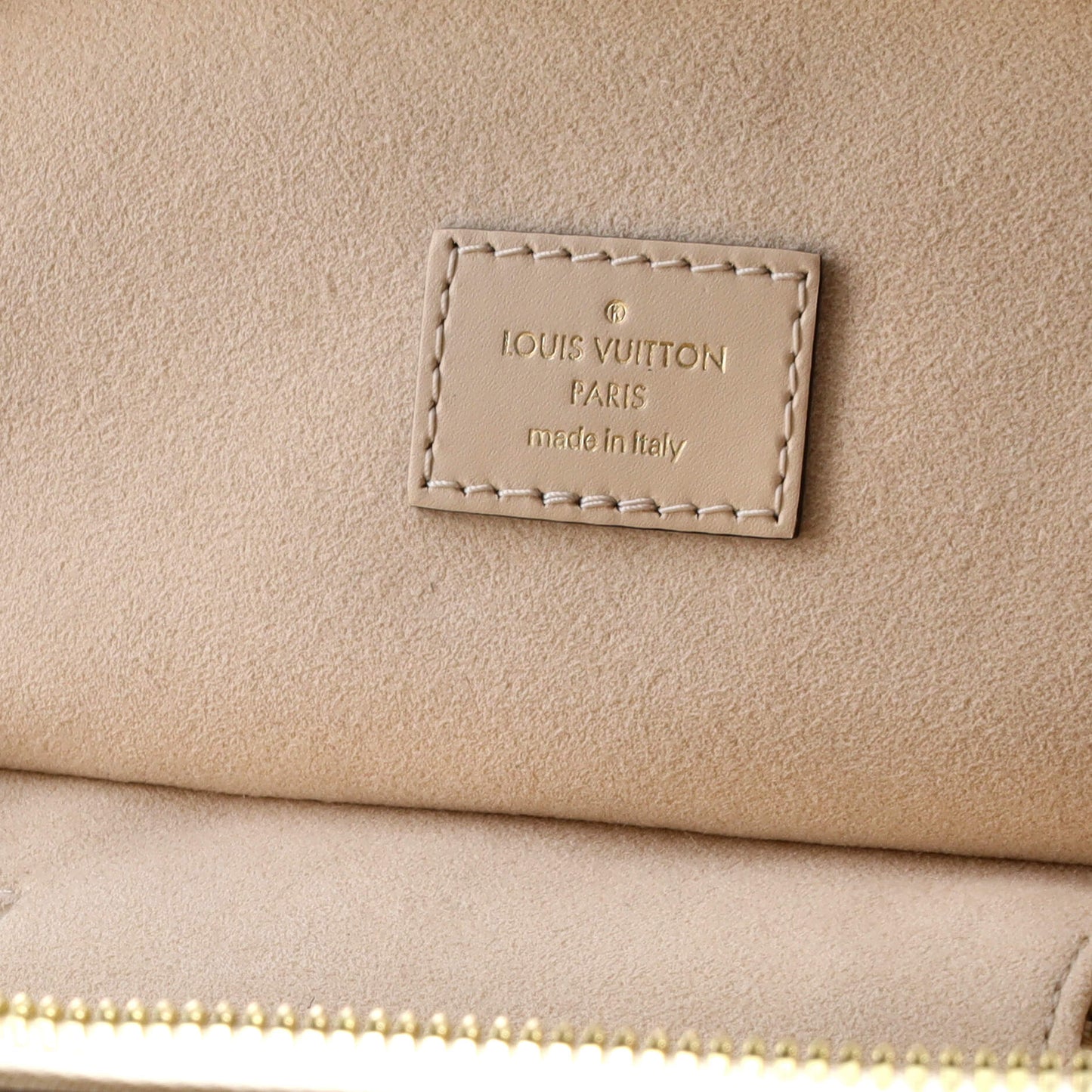 Louis Vuitton Vanity Handbag Bicolor Monogram Empreinte Giant PM