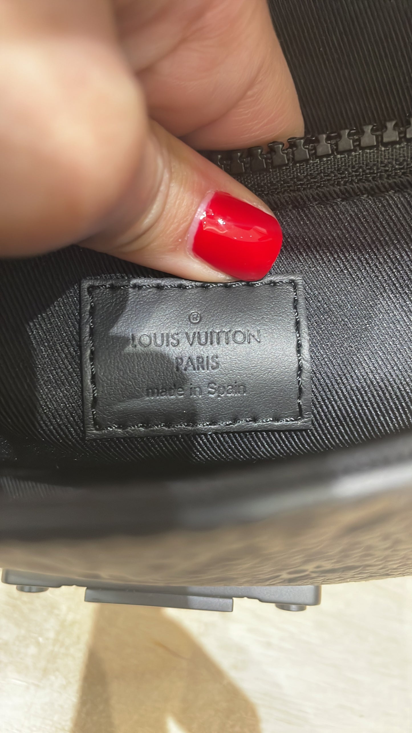 Louis Vuitton S Lock Sling Bag Monogram Taurillon Leather