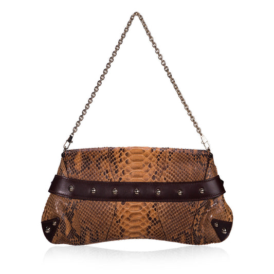 Gucci Python Bamboo Horsebit