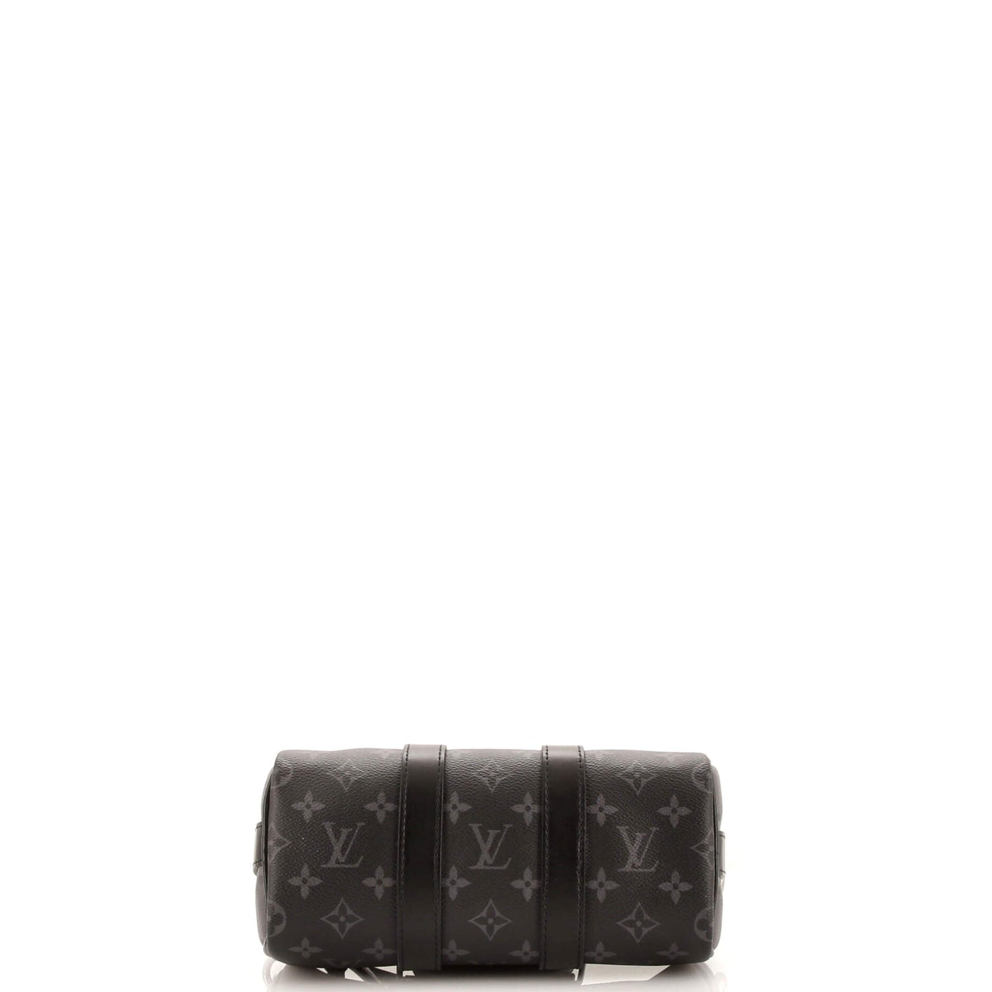 Louis Vuitton Keepall Bandouliere Bag Reverse Monogram Eclipse Canvas 25
