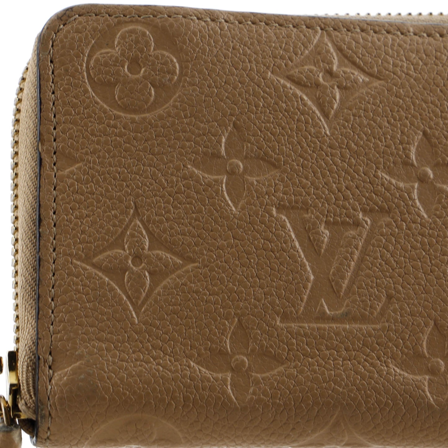 Louis Vuitton Clemence Wallet Monogram Empreinte Leather