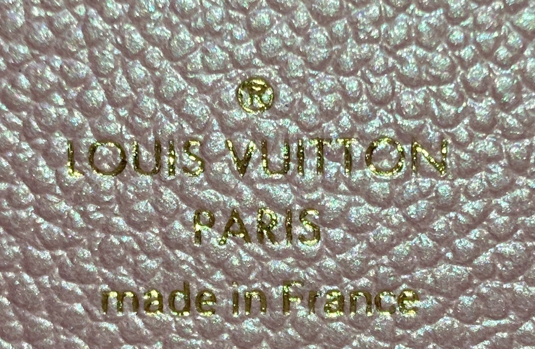 Louis Vuitton Clemence Wallet Monogram Empreinte Leather