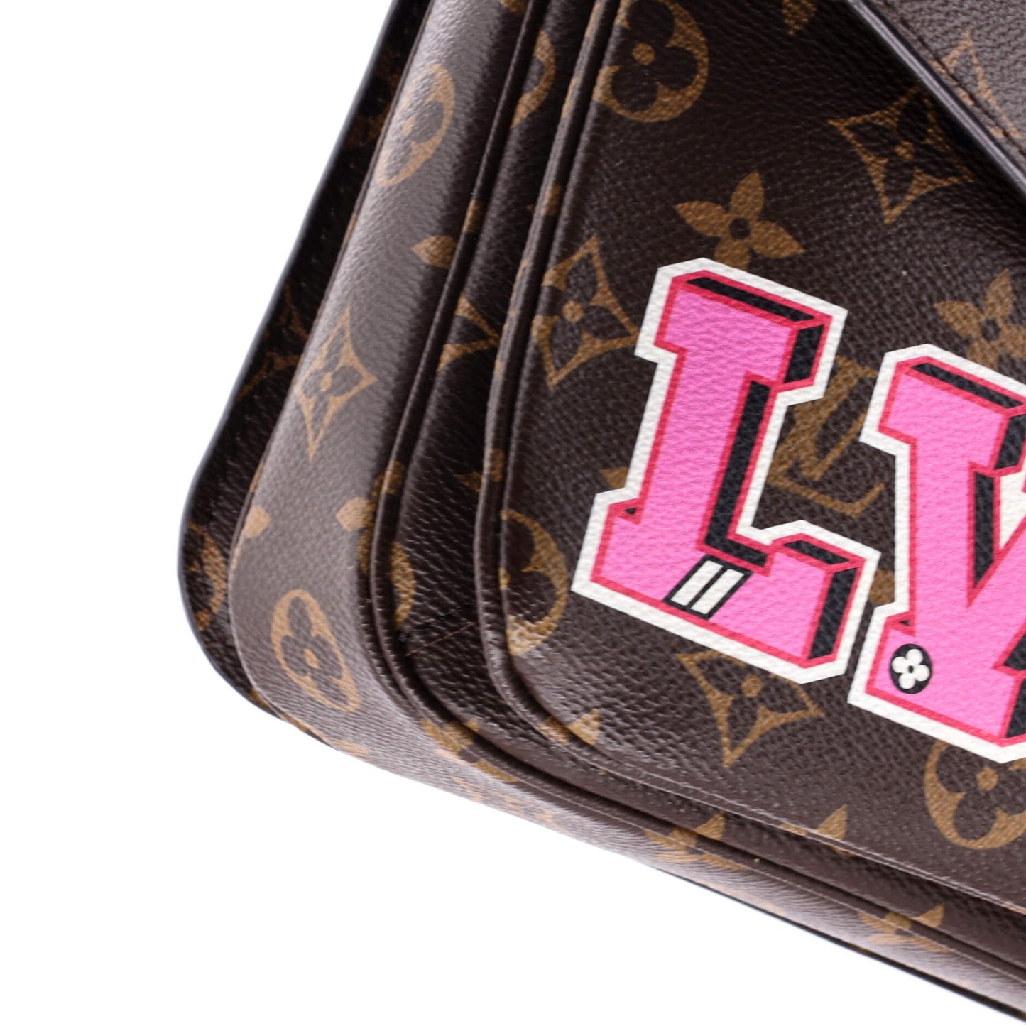 Louis Vuitton Pochette Metis Limited Edition Patches Monogram Canvas