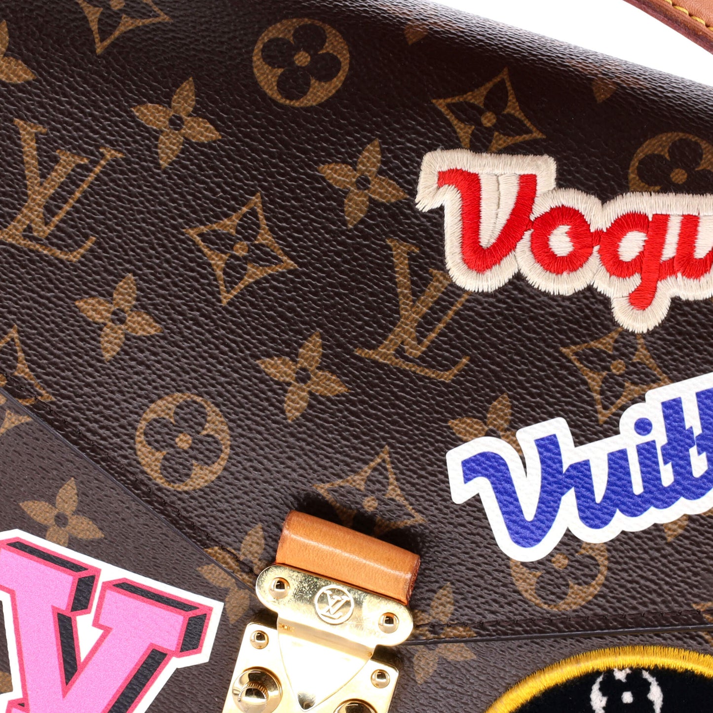 Louis Vuitton Pochette Metis Limited Edition Patches Monogram Canvas