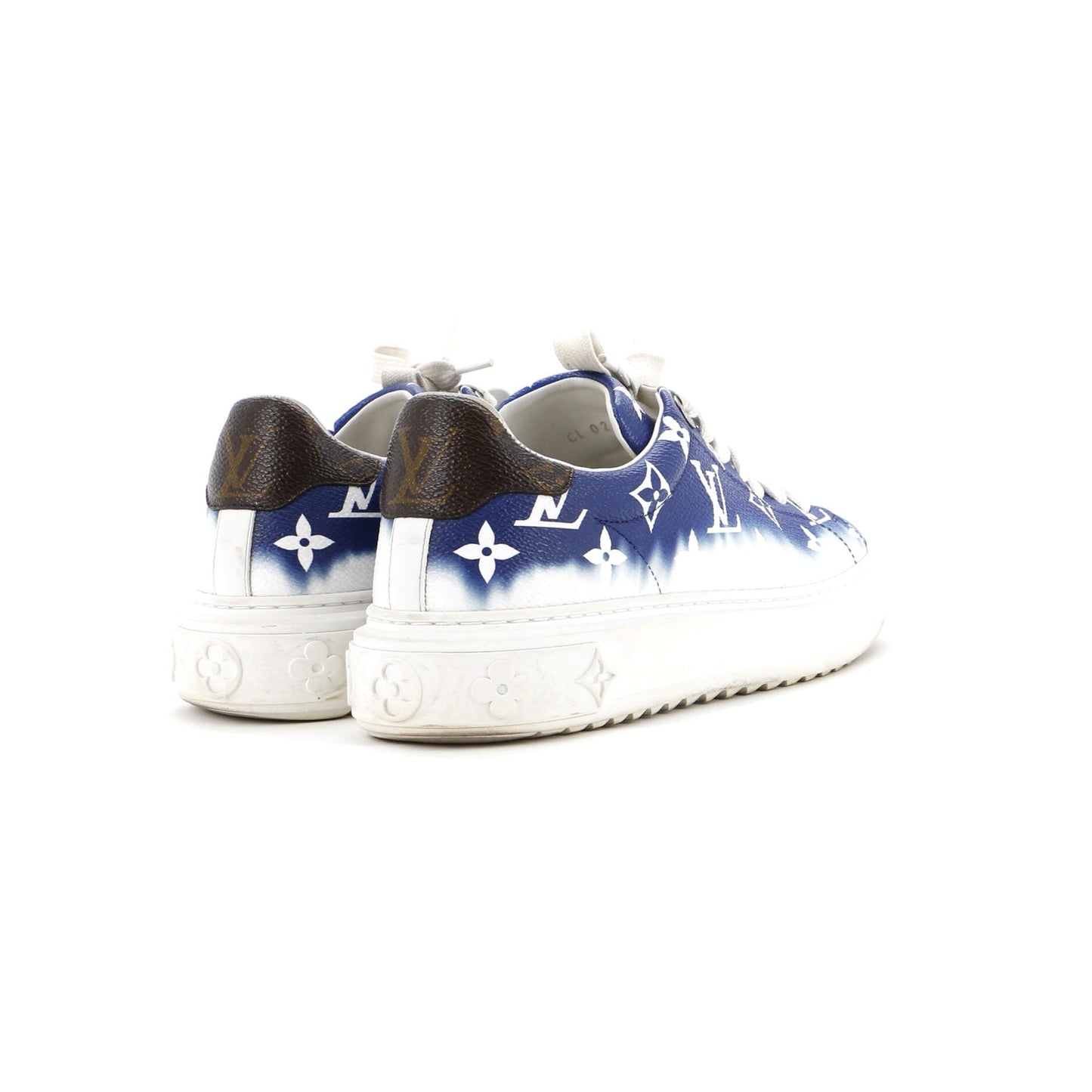Louis Vuitton Women's Time Out Sneakers Escale Monogram Giant