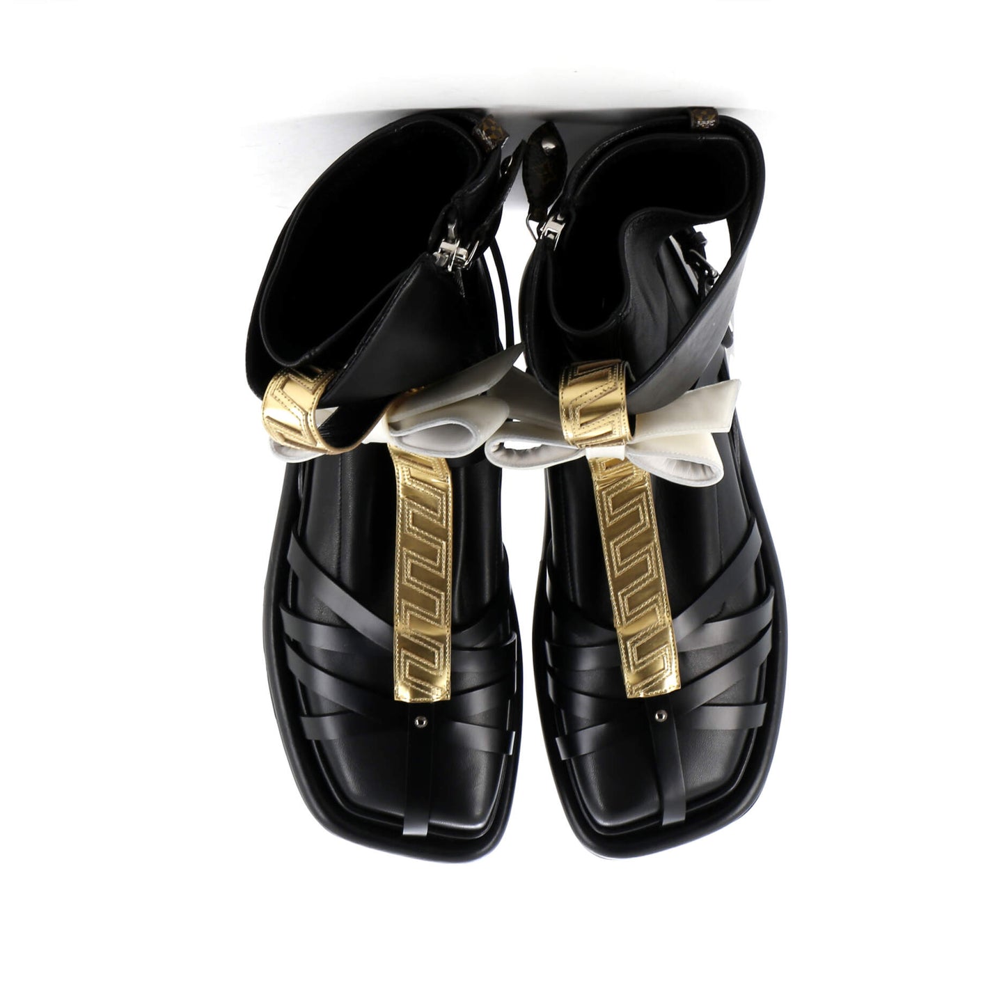 Louis Vuitton Women's Pillow Square Ankle Boots Limited Edition Fornasetti Lambskin