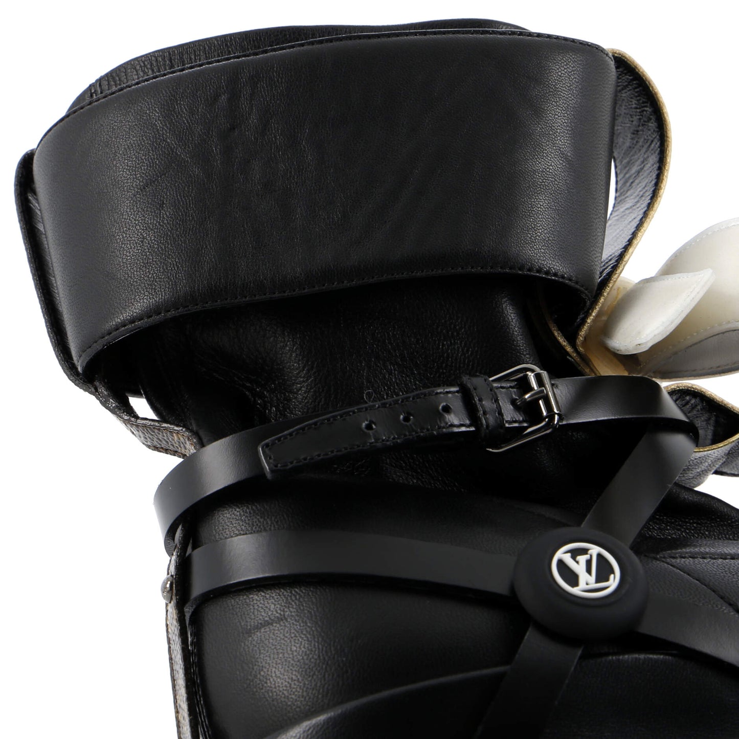 Louis Vuitton Women's Pillow Square Ankle Boots Limited Edition Fornasetti Lambskin