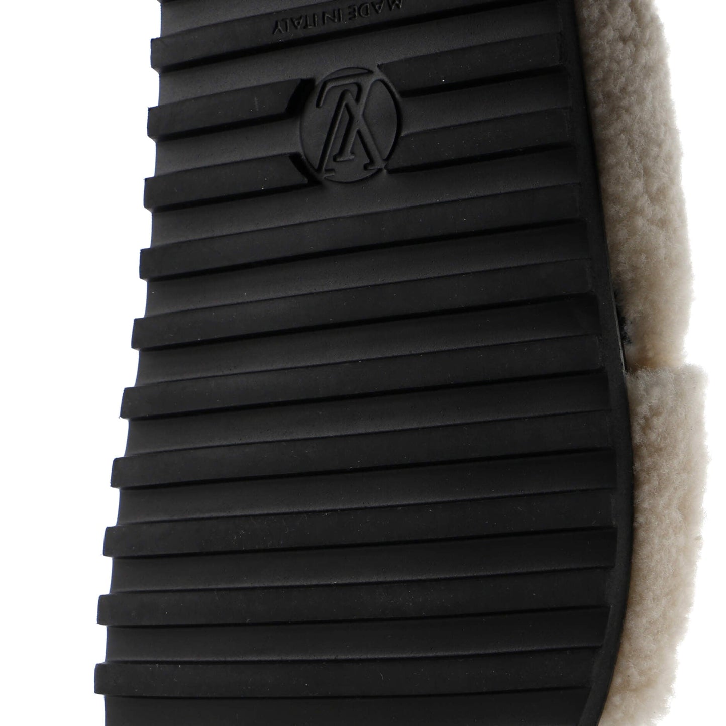 Louis Vuitton Women's Paseo Comfort Slide Slingback Sandals Shearling with Leather