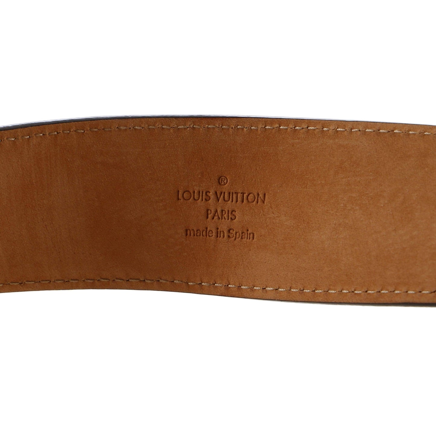 Louis Vuitton LV Initiales Belt Monogram Canvas Wide 95