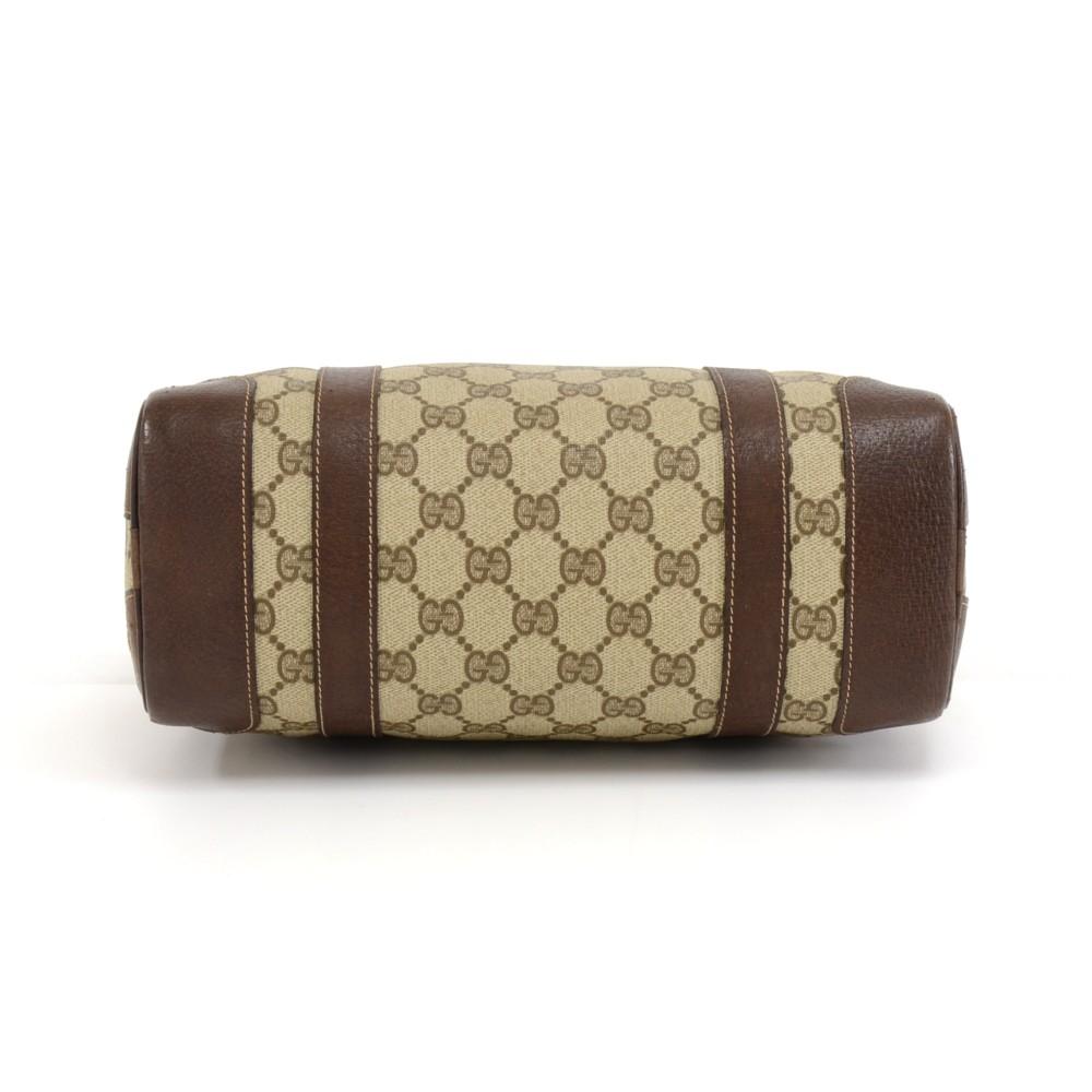 Gucci Supreme Monogram Canvas Boston Bag