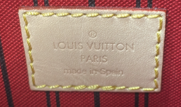 Louis Vuitton Neverfull Pochette Monogram Canvas Large