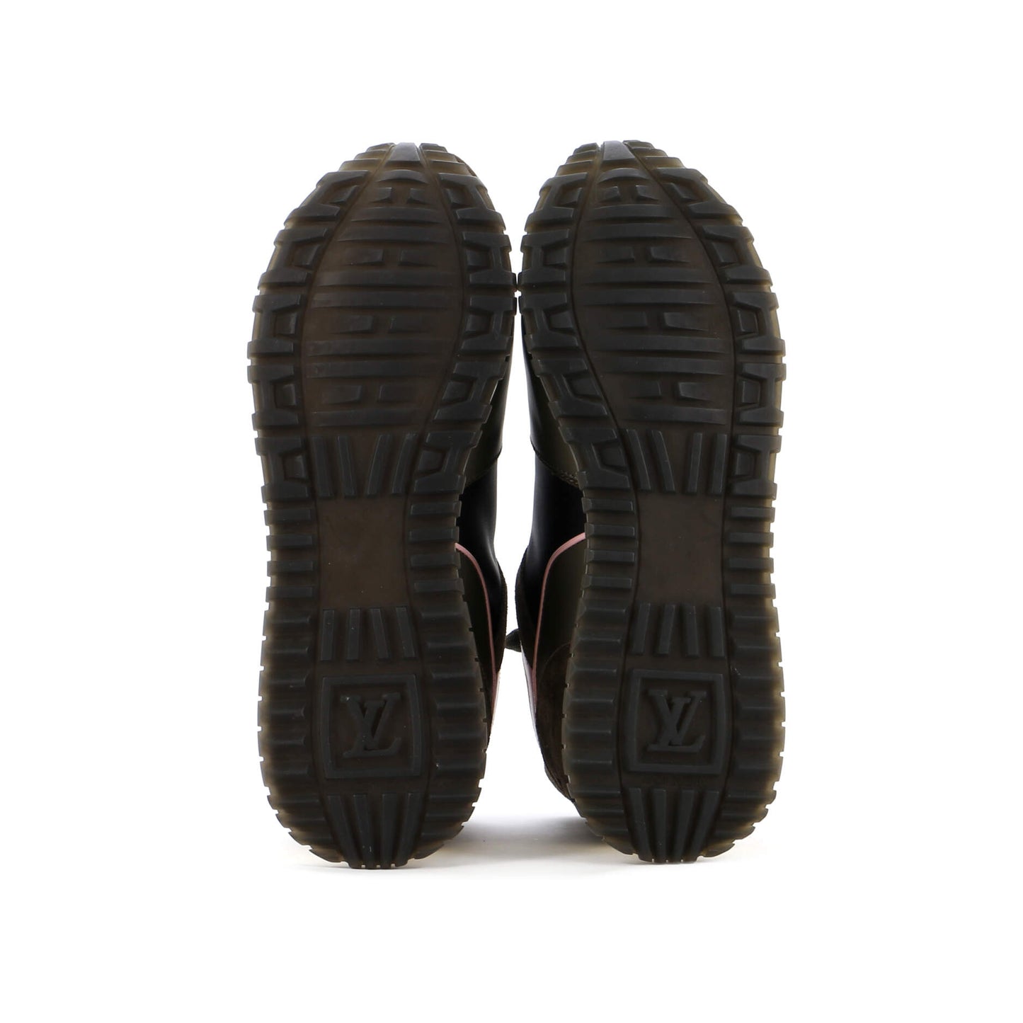 Louis Vuitton Women's Run Away Sneakers Monogram Nylon with Leather