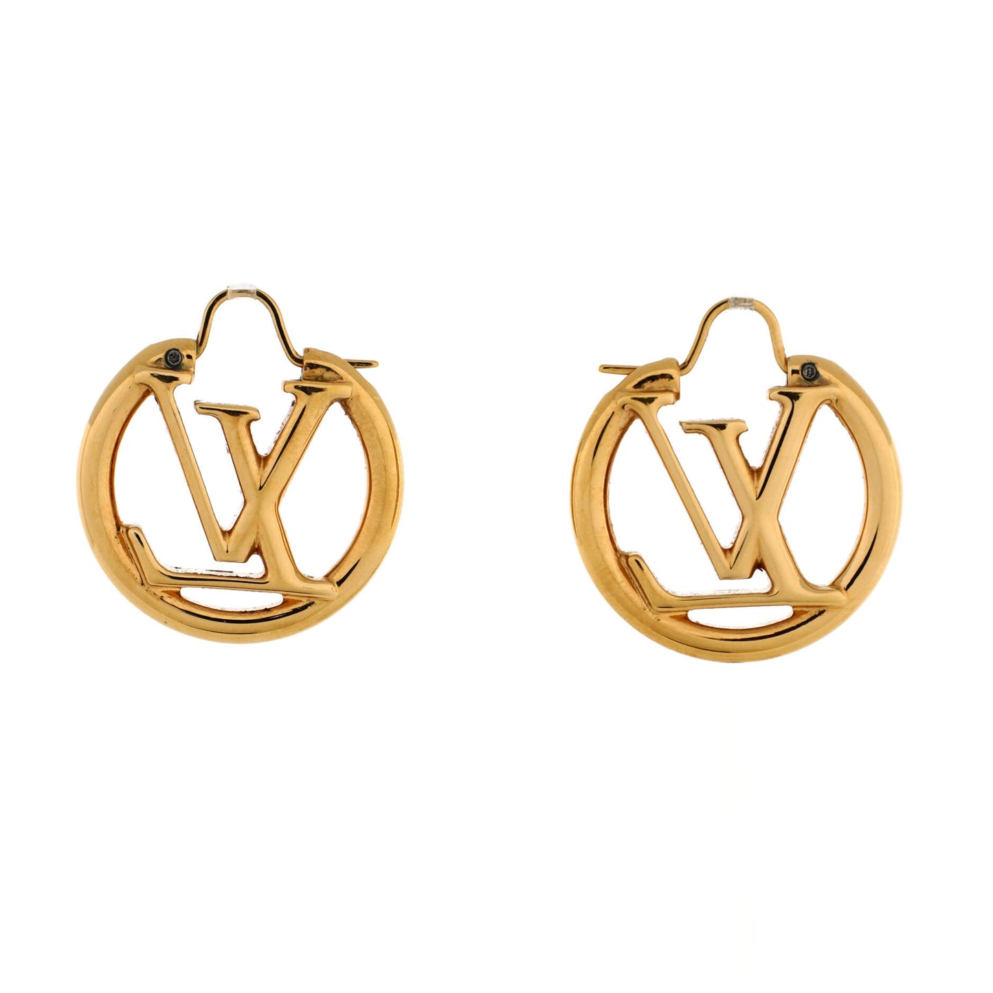 Louis Vuitton Louise Hoop Earrings Metal PM