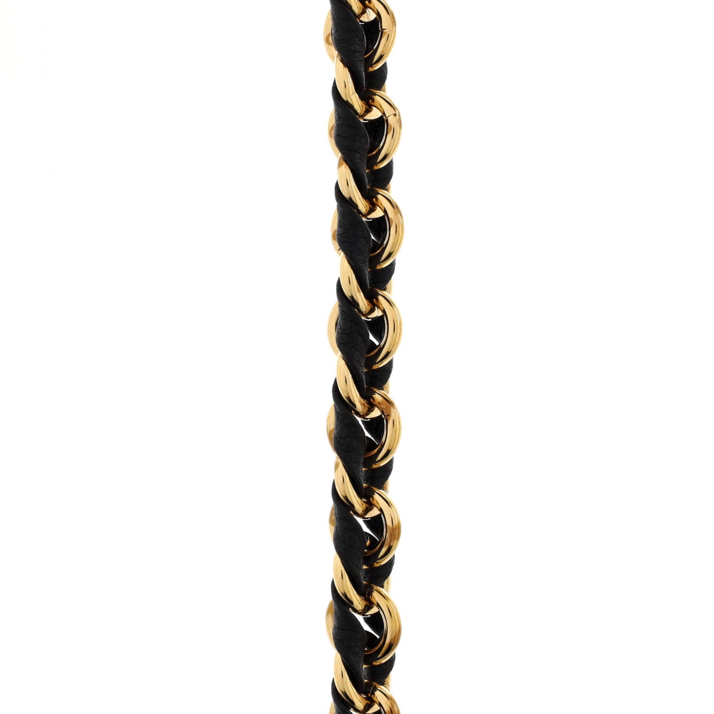Louis Vuitton Multi Pochette Accessoires Woven Chain Strap Leather and Metal