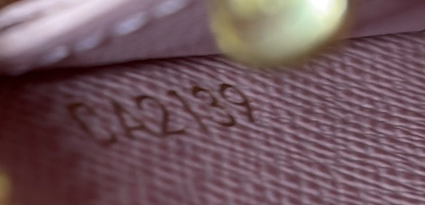 Louis Vuitton Clemence Wallet Studded Damier