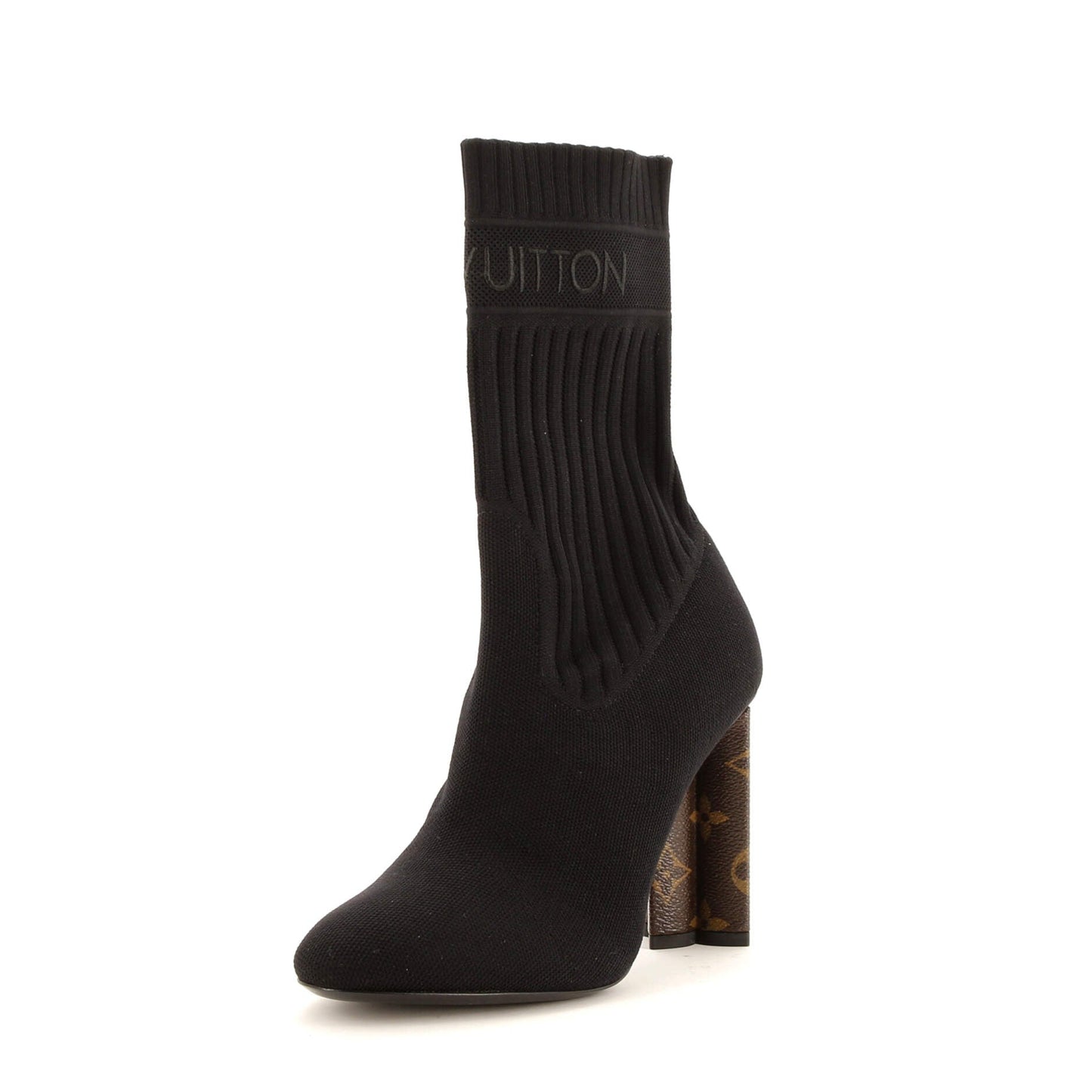Louis Vuitton Women's Silhouette Ankle Boots Stretch Fabric