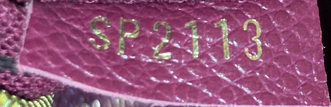 Louis Vuitton Speedy Bandouliere Bag Monogram Empreinte Leather 25