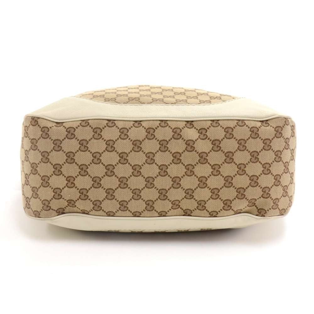 Gucci Monogram Canvas Hobo Bag