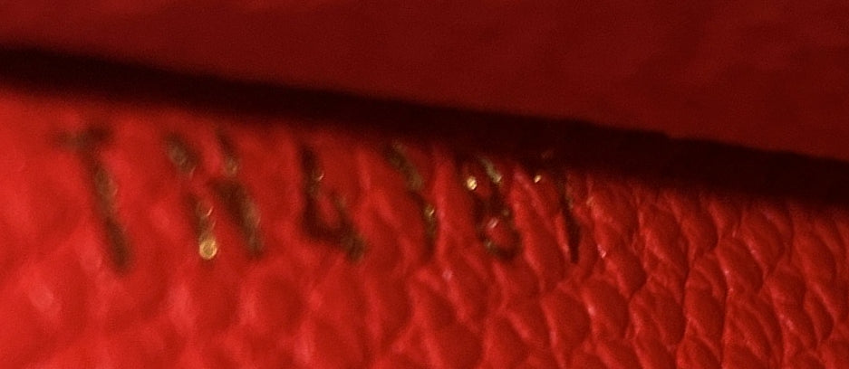 Louis Vuitton Key Pouch Monogram Empreinte Leather