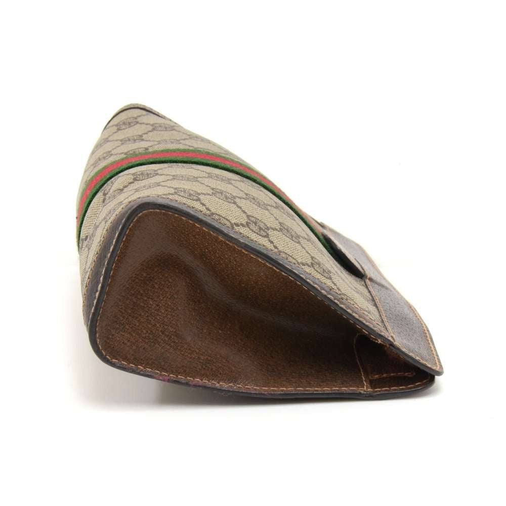 Gucci Supreme Monogram Canvas Clutch Bag