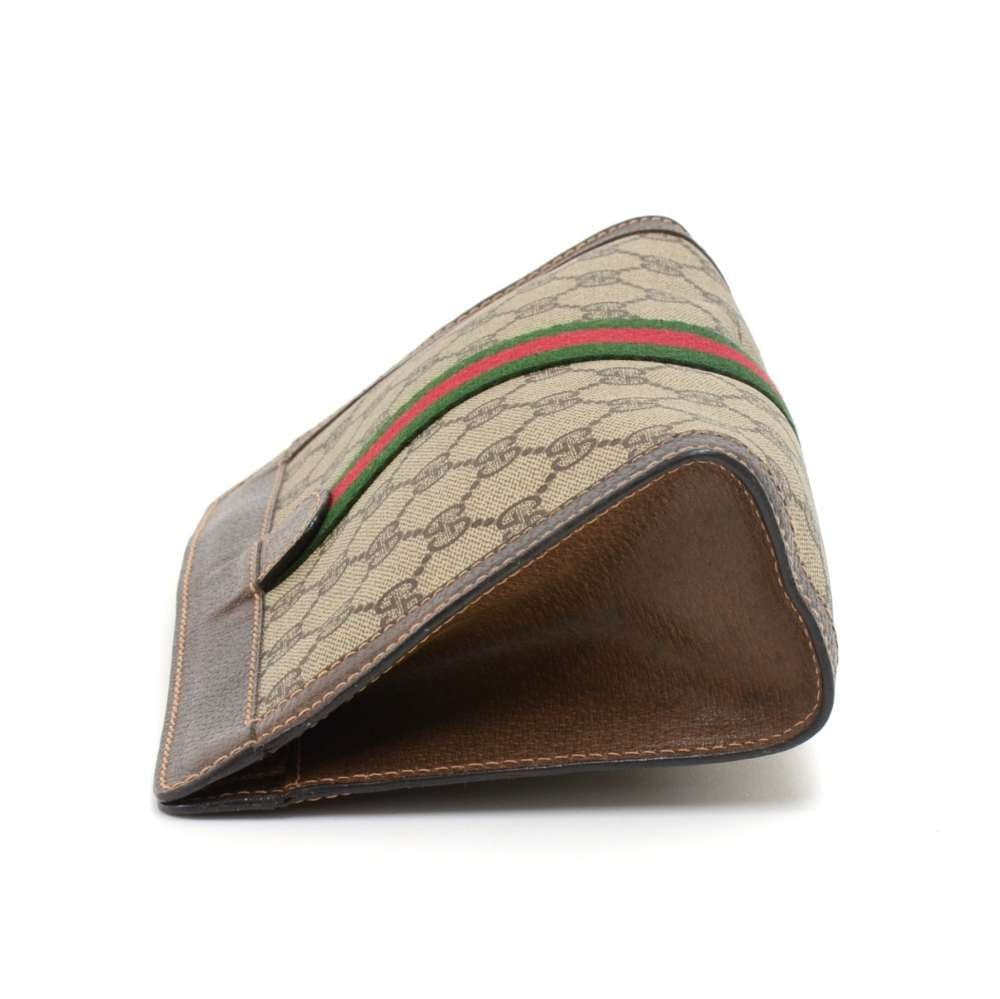Gucci Supreme Monogram Canvas Clutch Bag