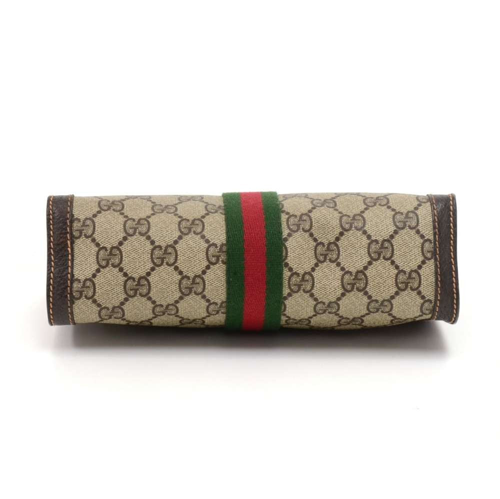 Gucci Supreme Monogram Canvas Clutch Bag