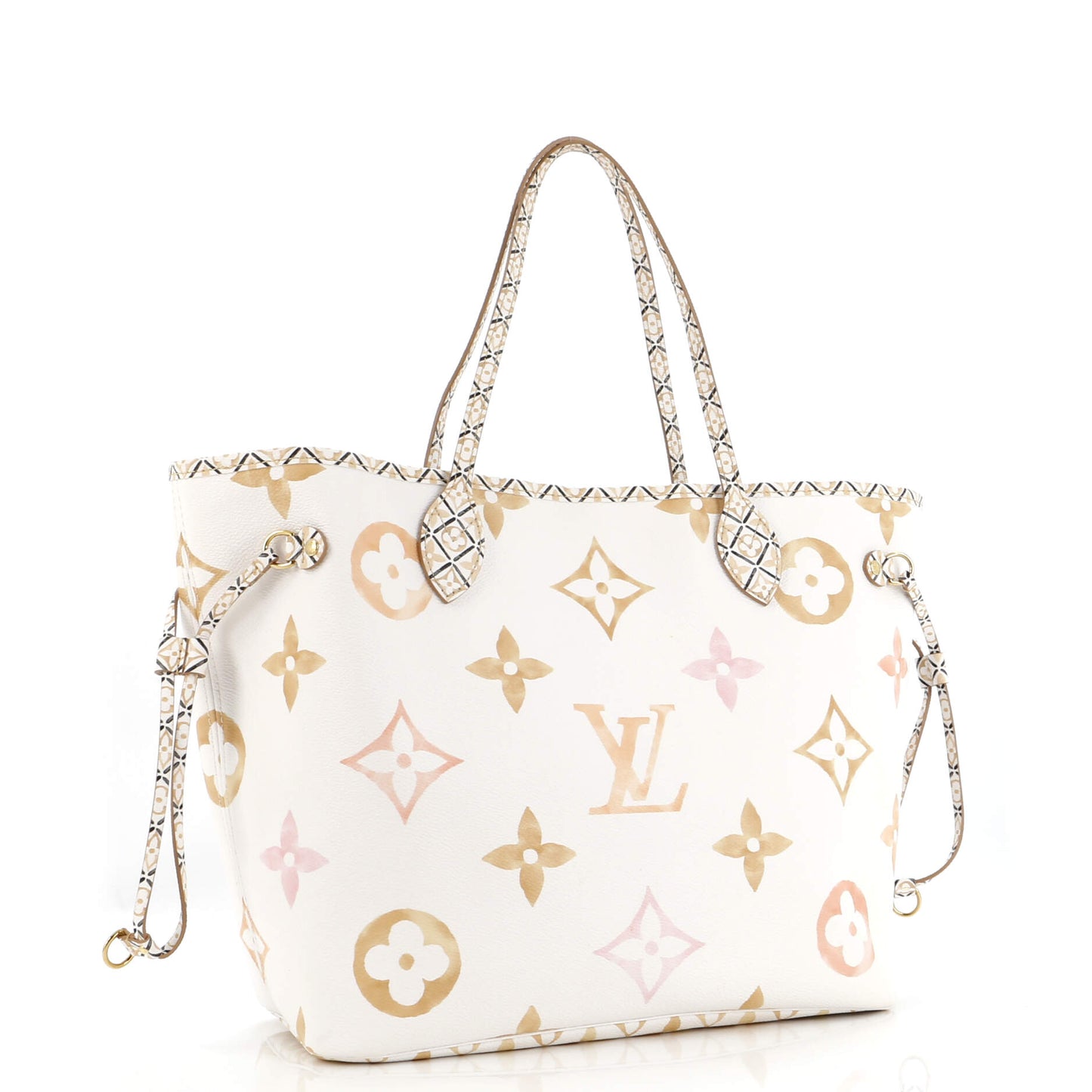 Louis Vuitton Neverfull NM Tote By The Pool Monogram Watercolor Giant MM