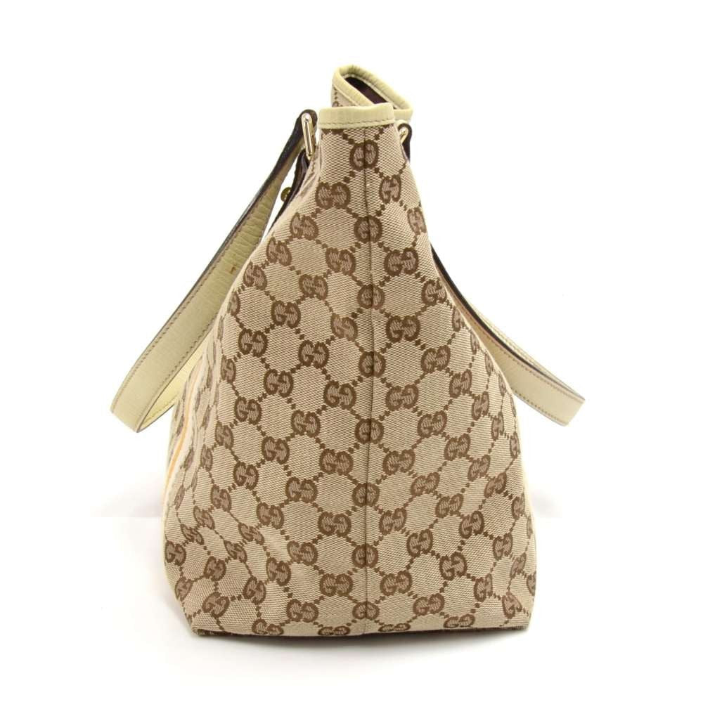 Gucci Monogram Canvas Tote Bag