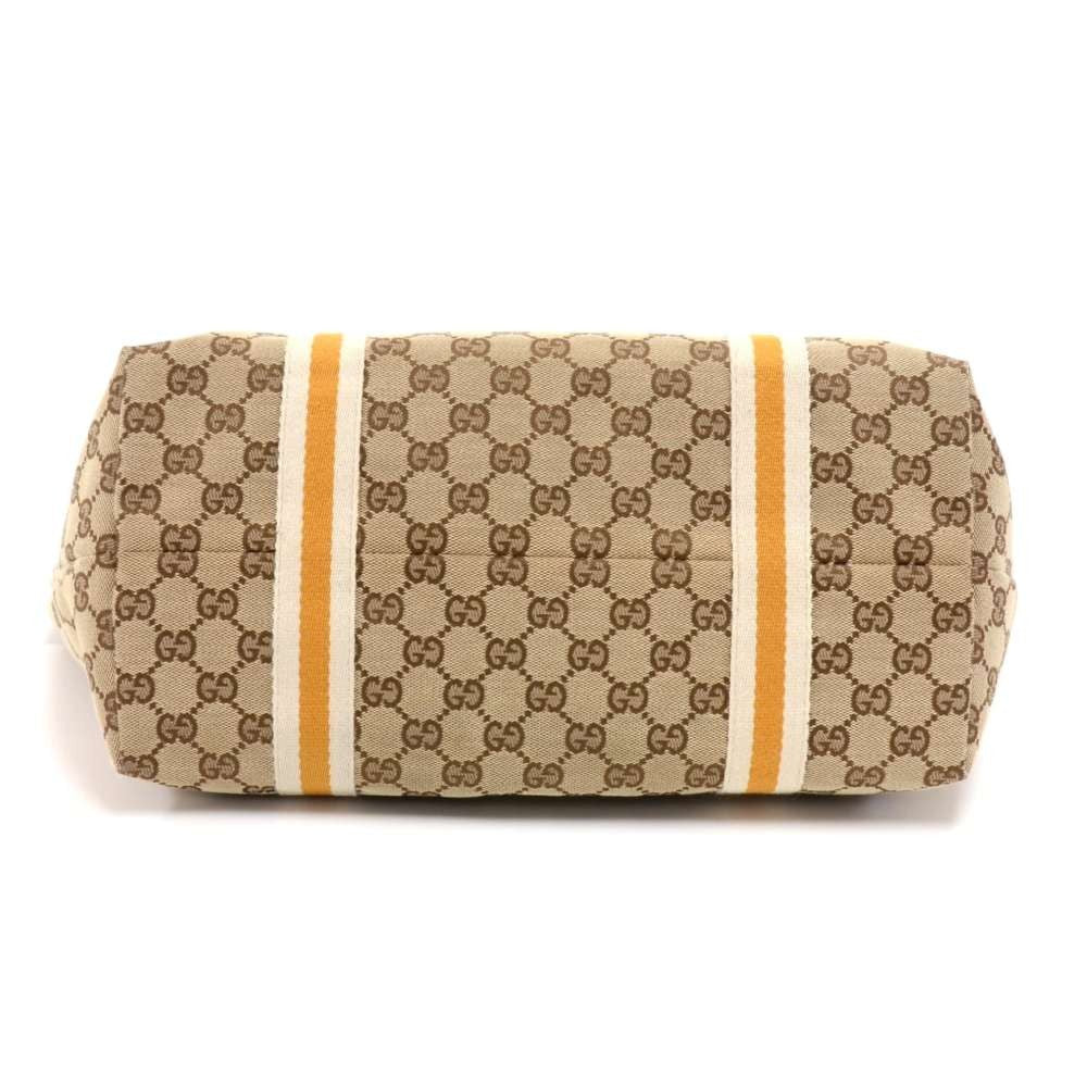 Gucci Monogram Canvas Tote Bag