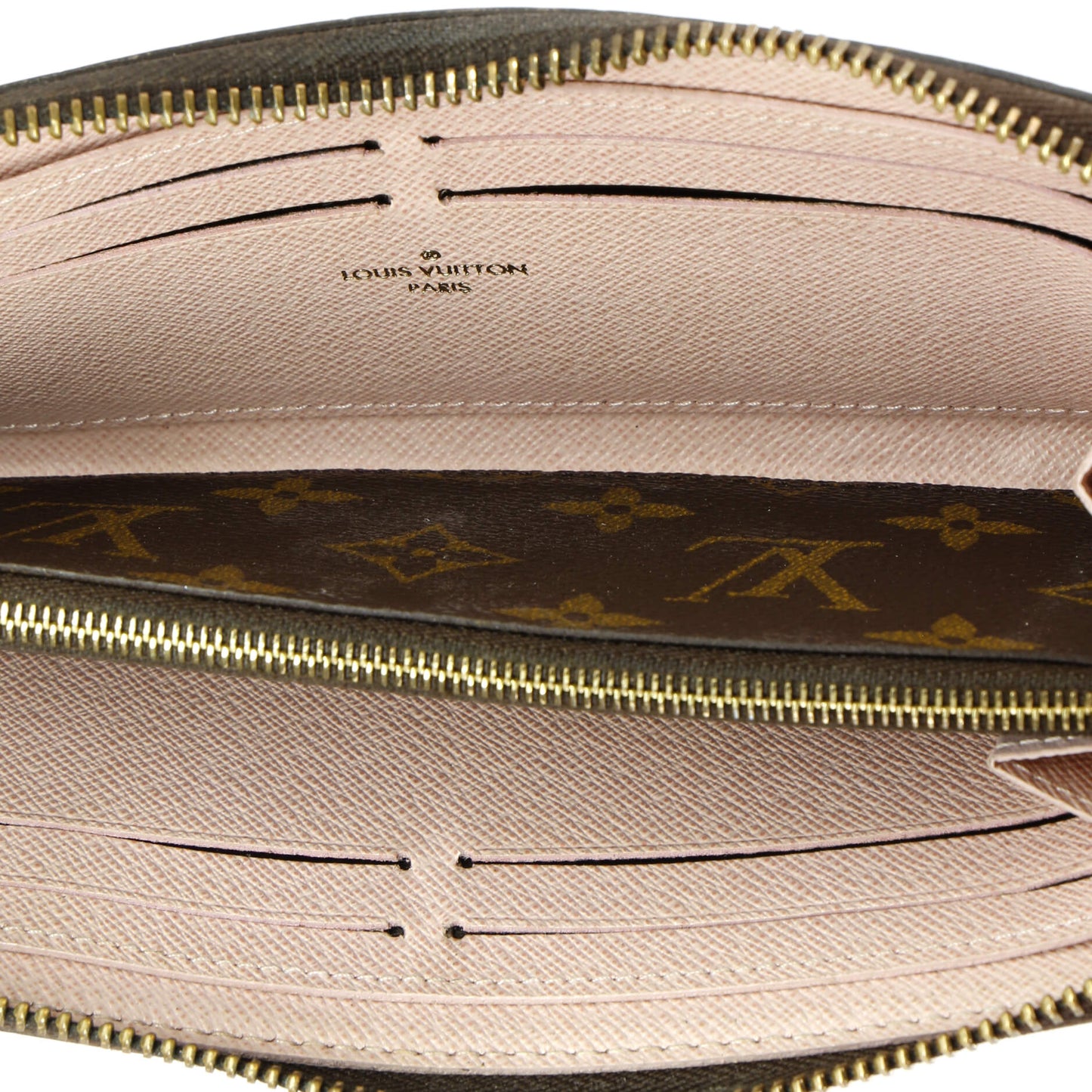Louis Vuitton Clemence Wallet Monogram Canvas