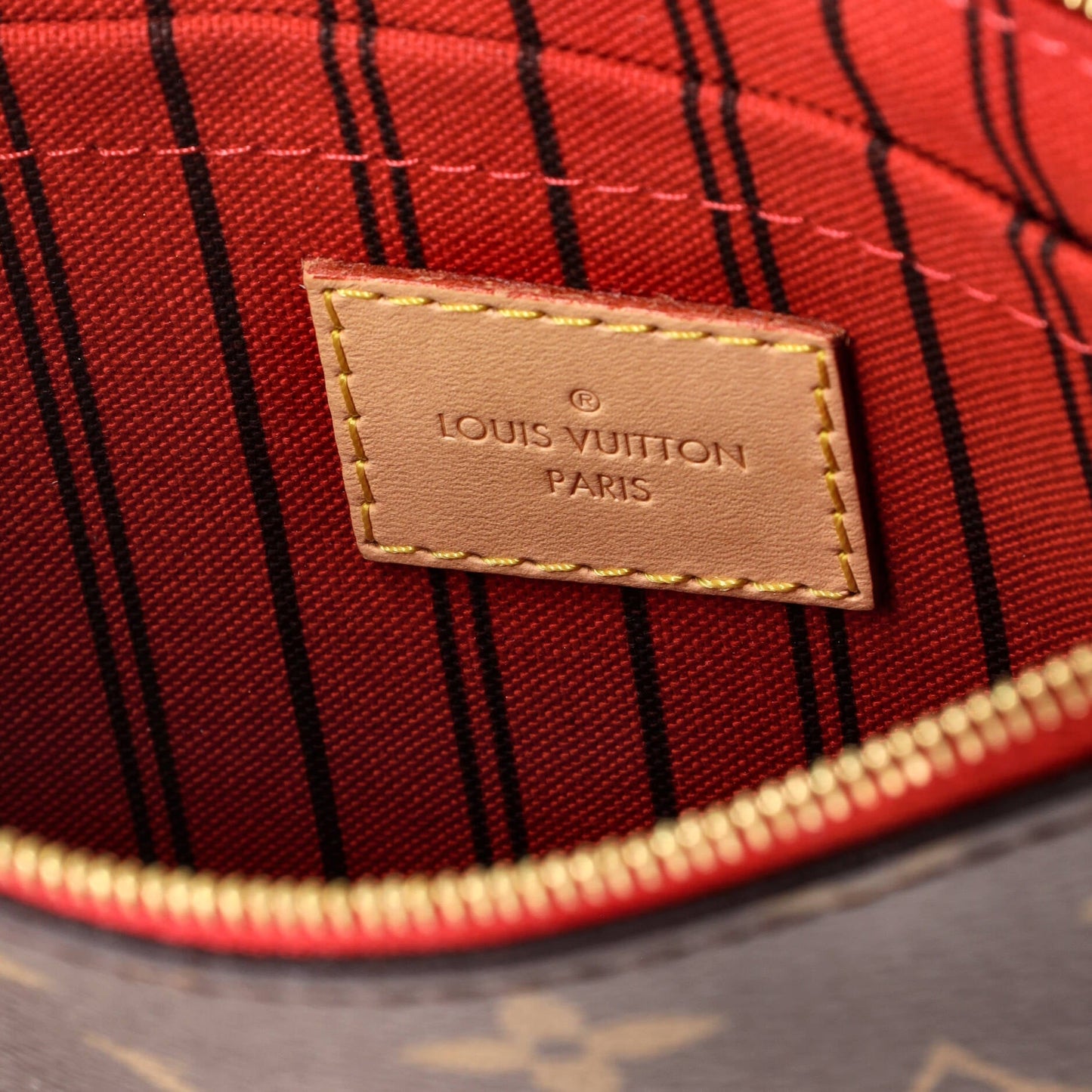 Louis Vuitton Neverfull Pochette Monogram Canvas Large