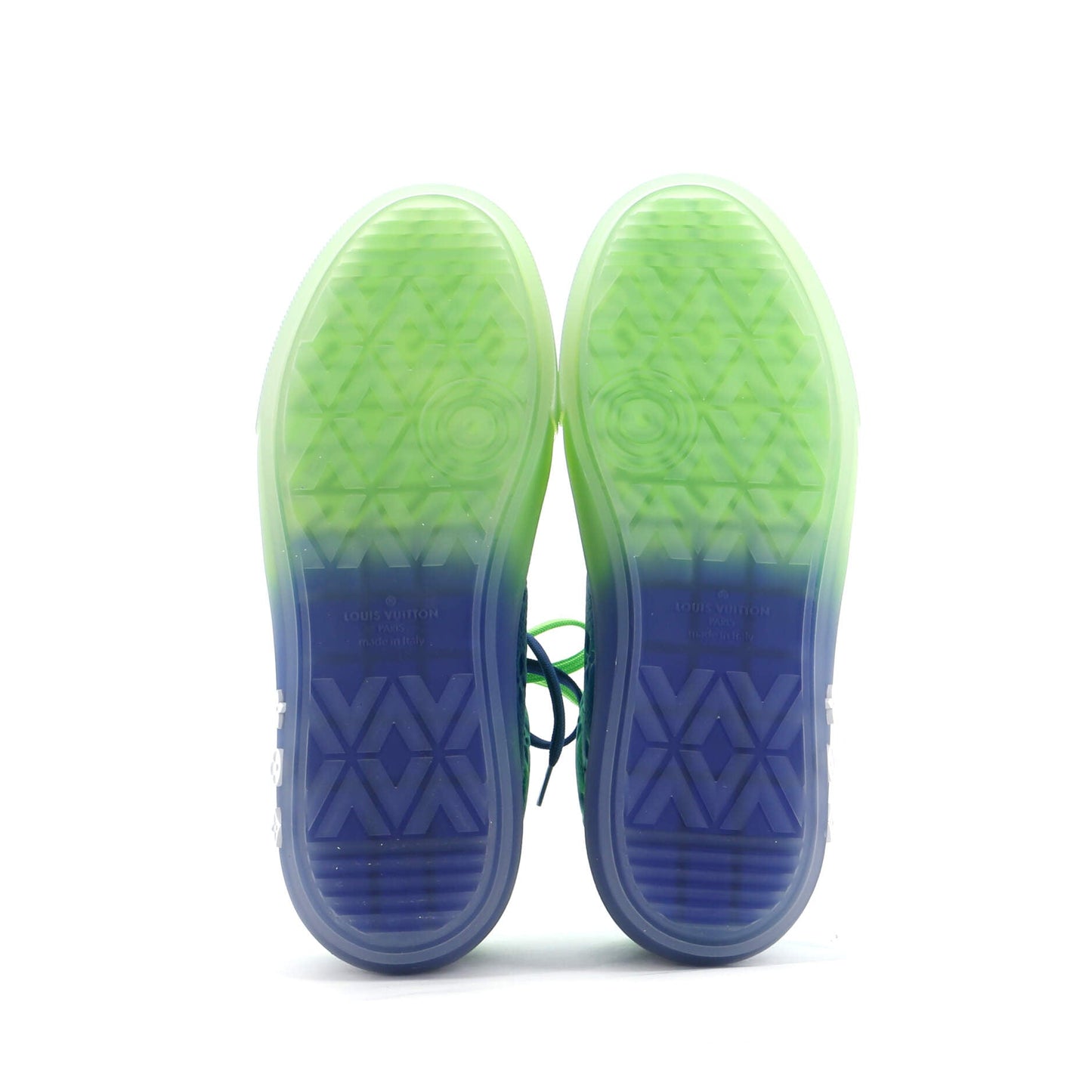 Louis Vuitton Men's LV Ollie Sneakers Limited Edition Illusion Monogram Taurillon Leather