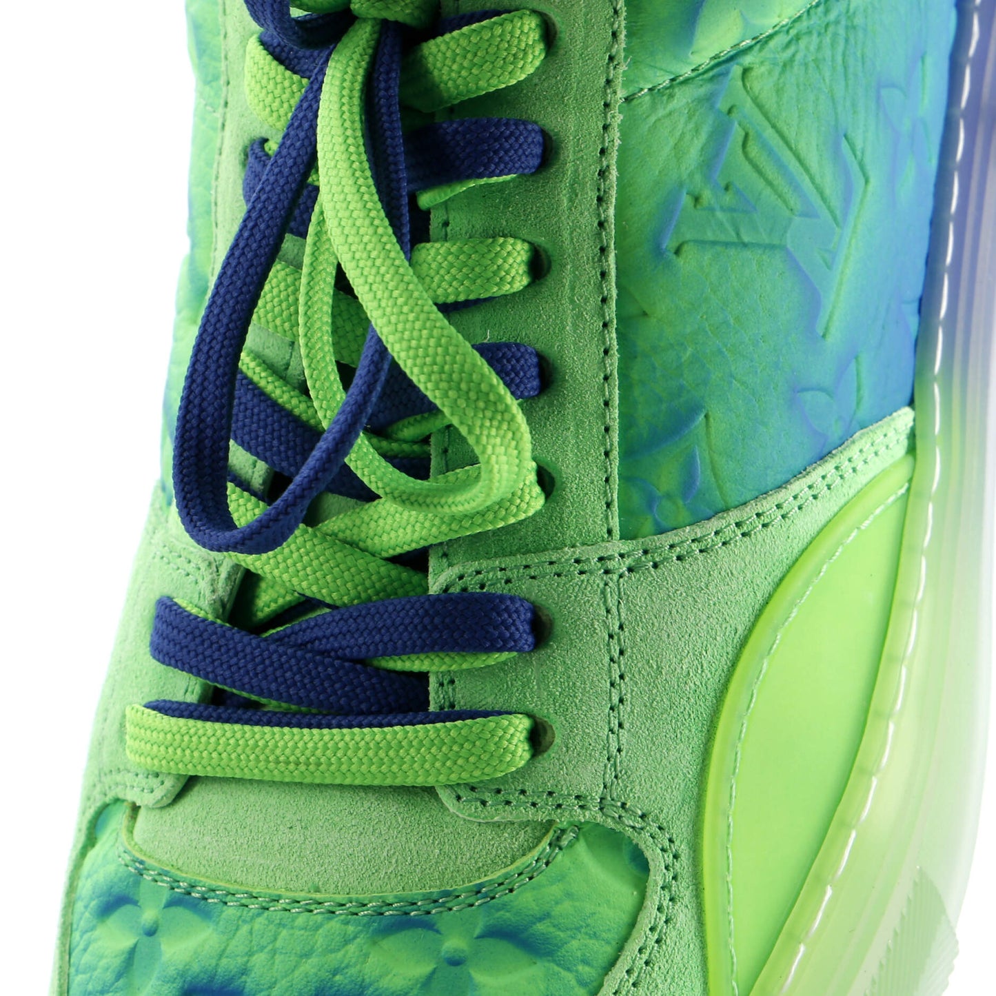 Louis Vuitton Men's LV Ollie Sneakers Limited Edition Illusion Monogram Taurillon Leather