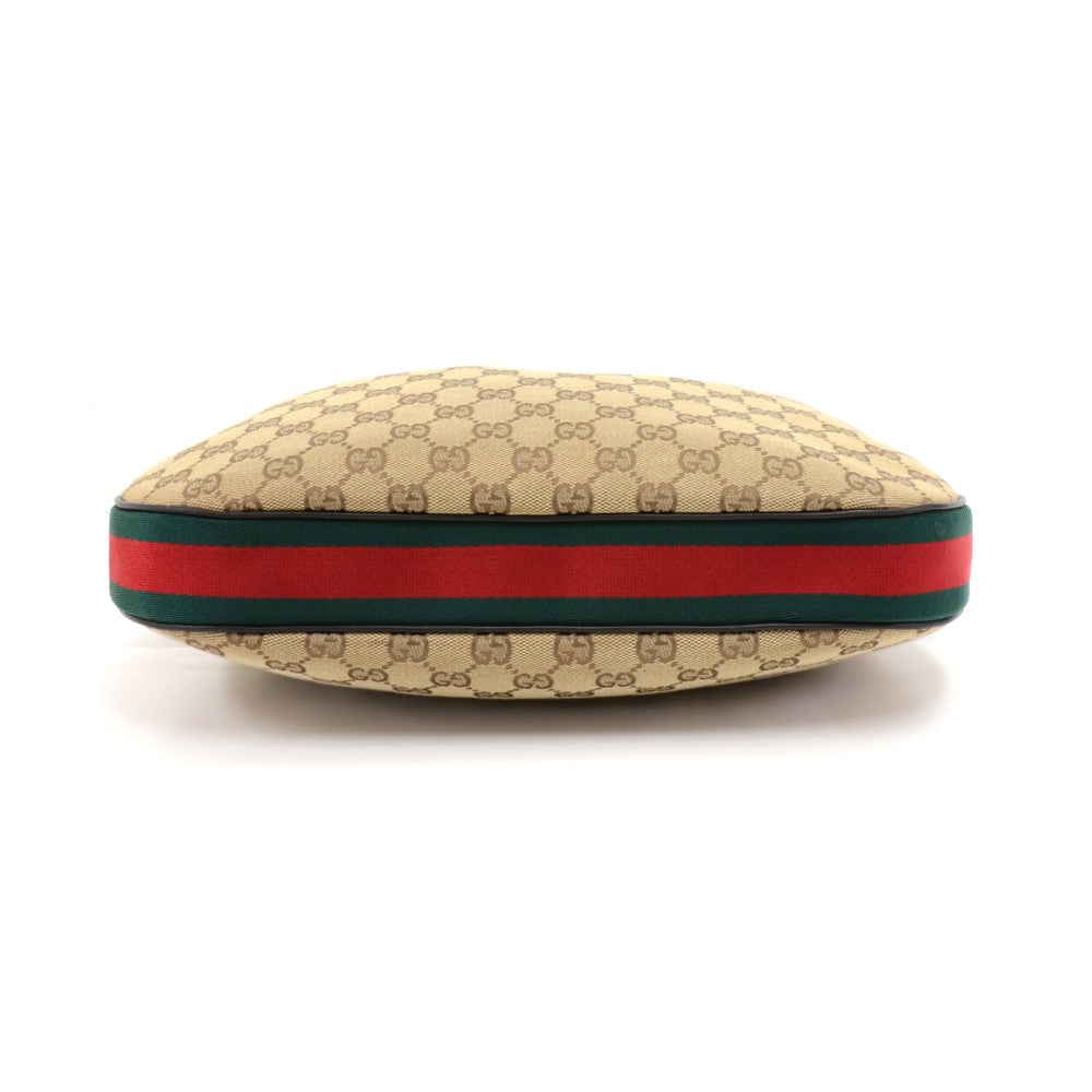Gucci Monogram Canvas Convertible Hobo Bag