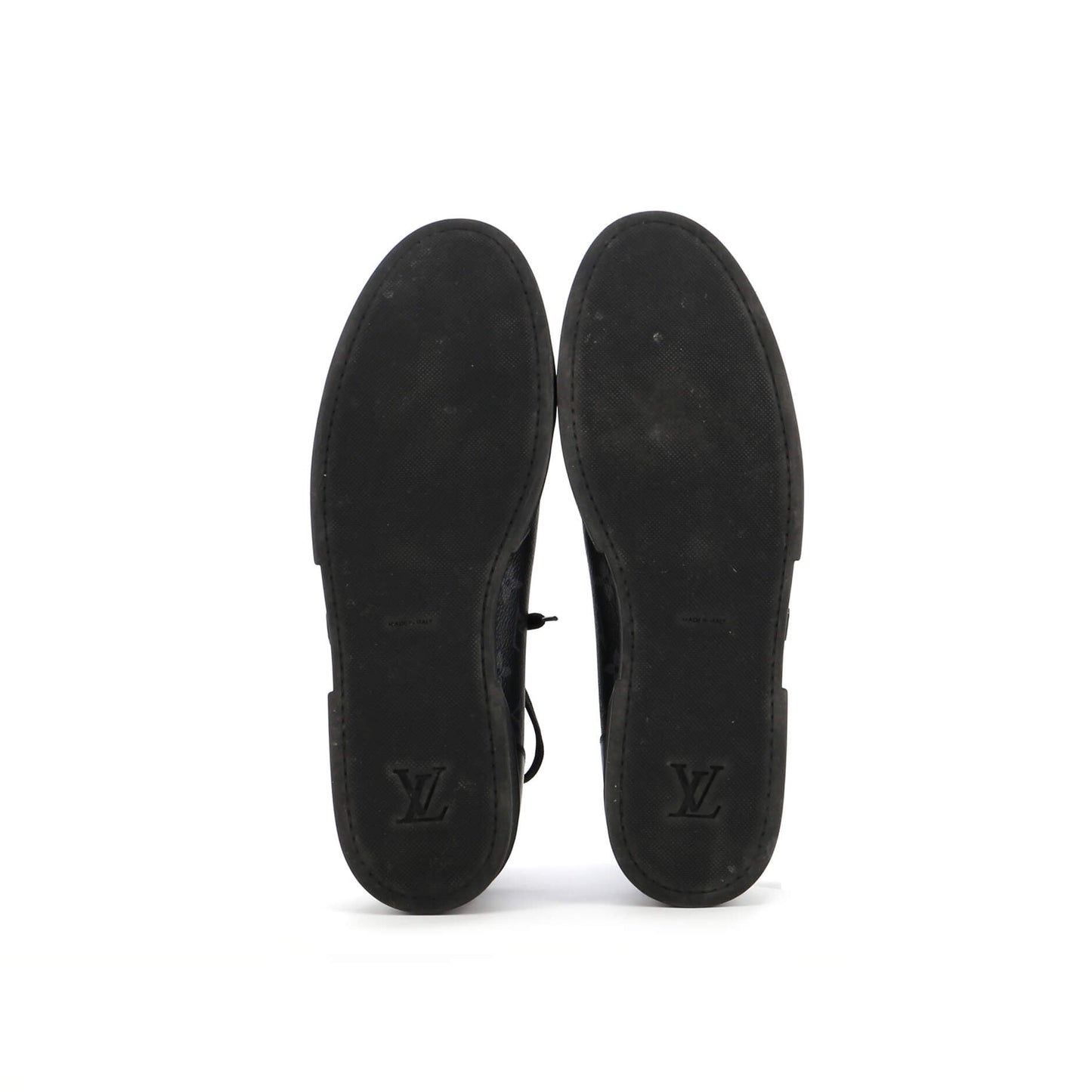 Louis Vuitton Men's Match Up High-Top Sneakers Monogram Eclipse Canvas