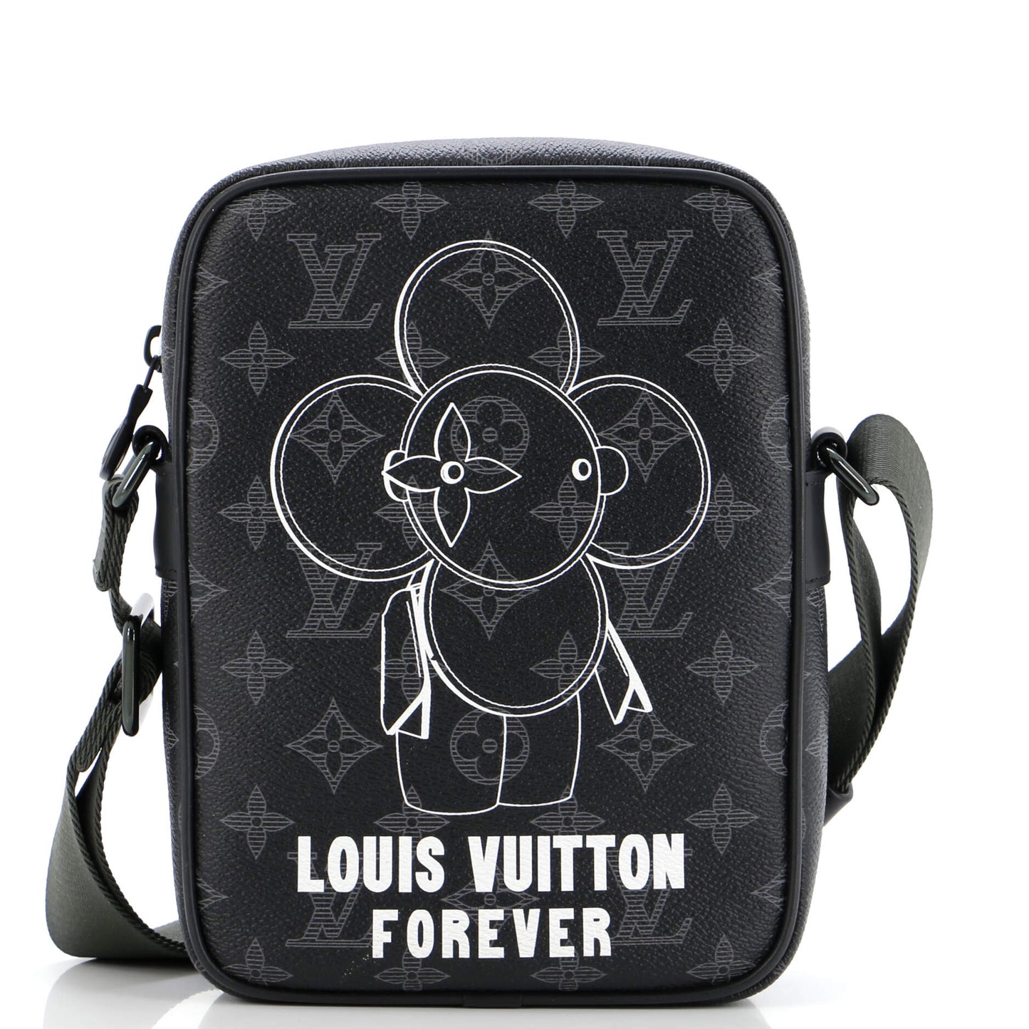 Louis Vuitton Danube Handbag Limited Edition Vivienne Monogram Eclipse PM