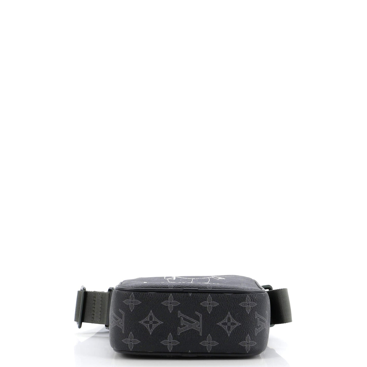 Louis Vuitton Danube Handbag Limited Edition Vivienne Monogram Eclipse PM
