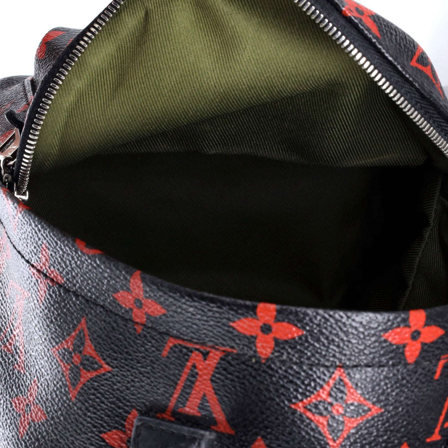 Louis Vuitton Palm Springs Backpack Limited Edition Monogram Infrarouge Mini