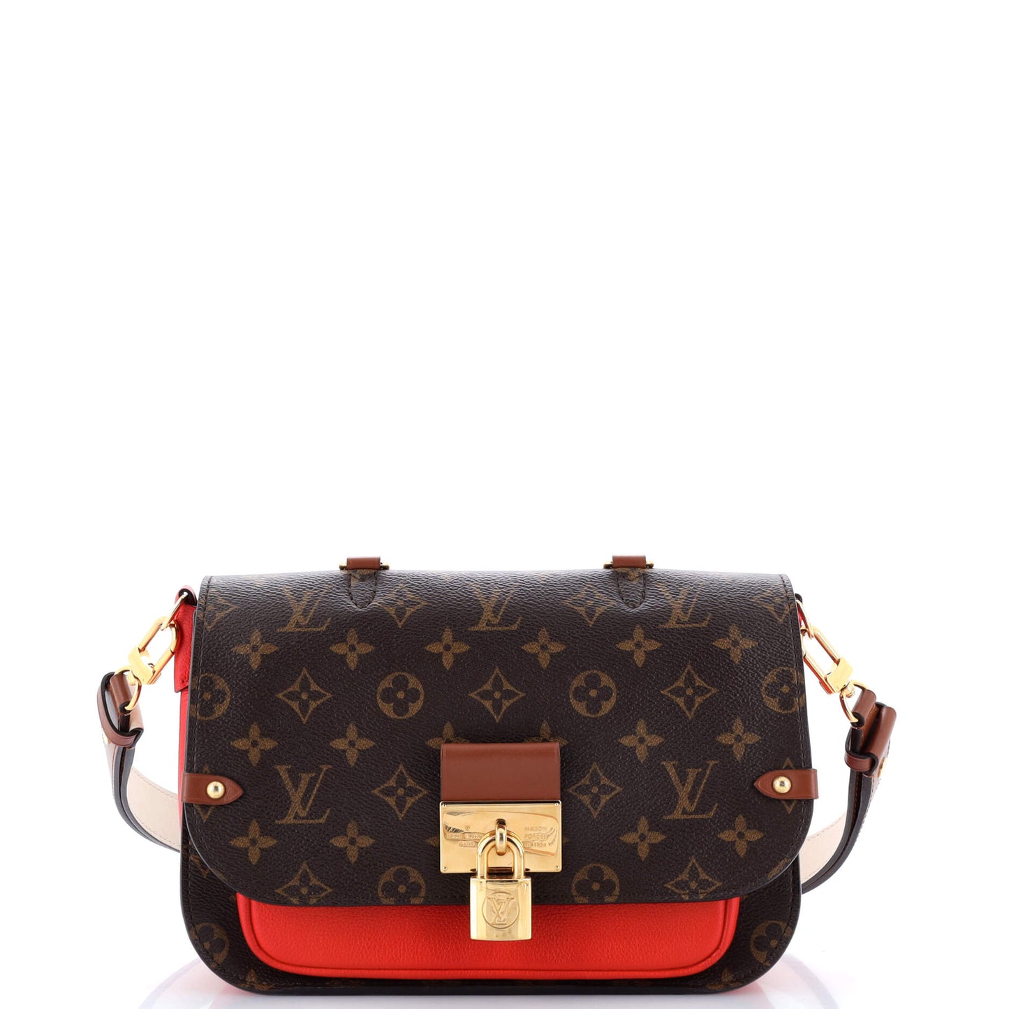 Louis Vuitton Vaugirard Handbag Monogram Canvas with Leather