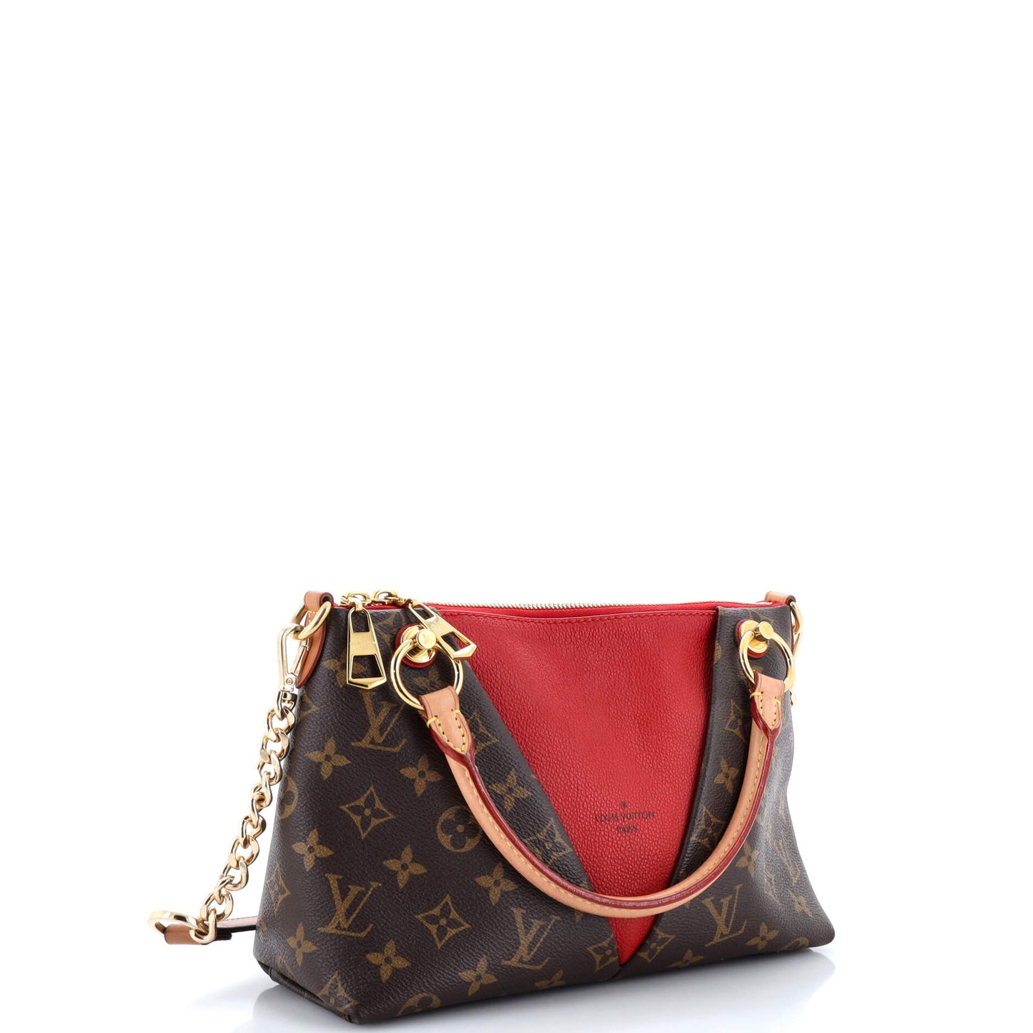 Louis Vuitton V Tote Monogram Canvas and Leather BB