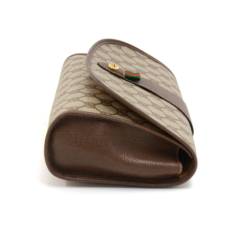 Gucci Supreme Monogram Canvas Clutch Bag