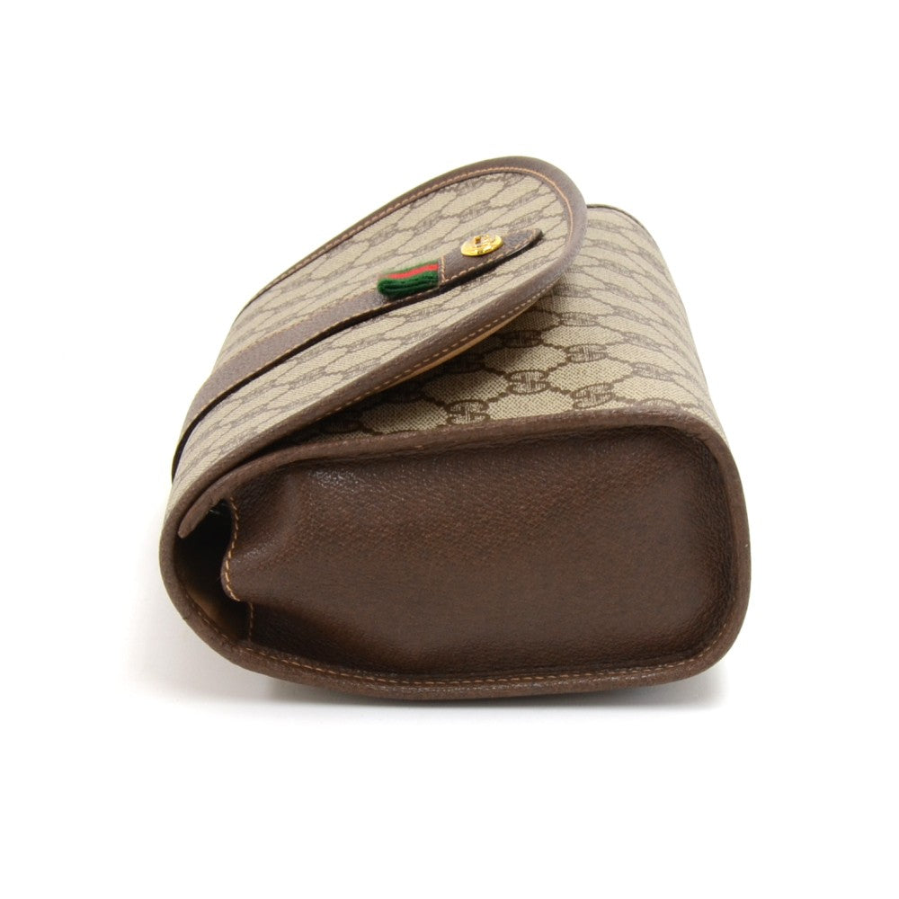 Gucci Supreme Monogram Canvas Clutch Bag