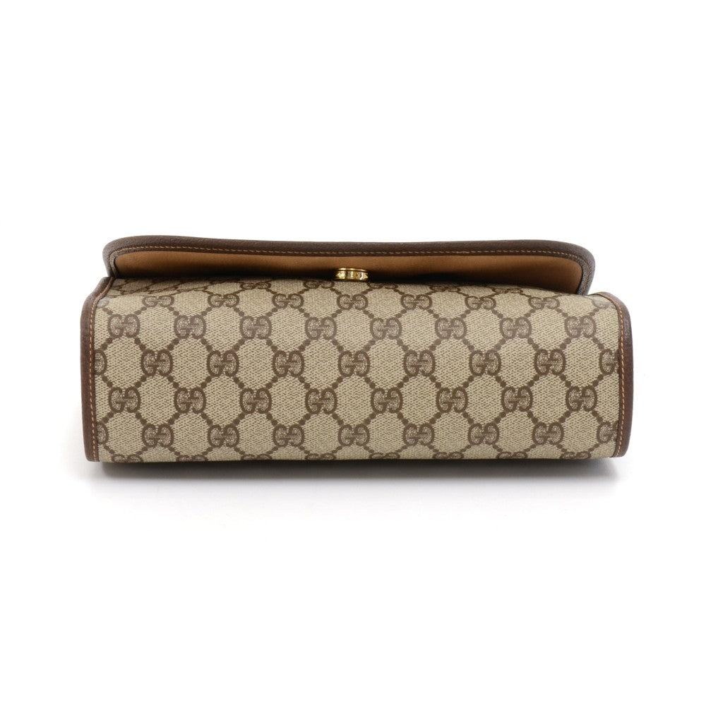 Gucci Supreme Monogram Canvas Clutch Bag