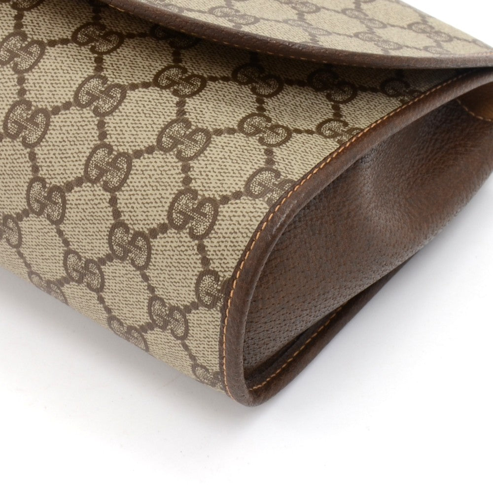 Gucci Supreme Monogram Canvas Clutch Bag