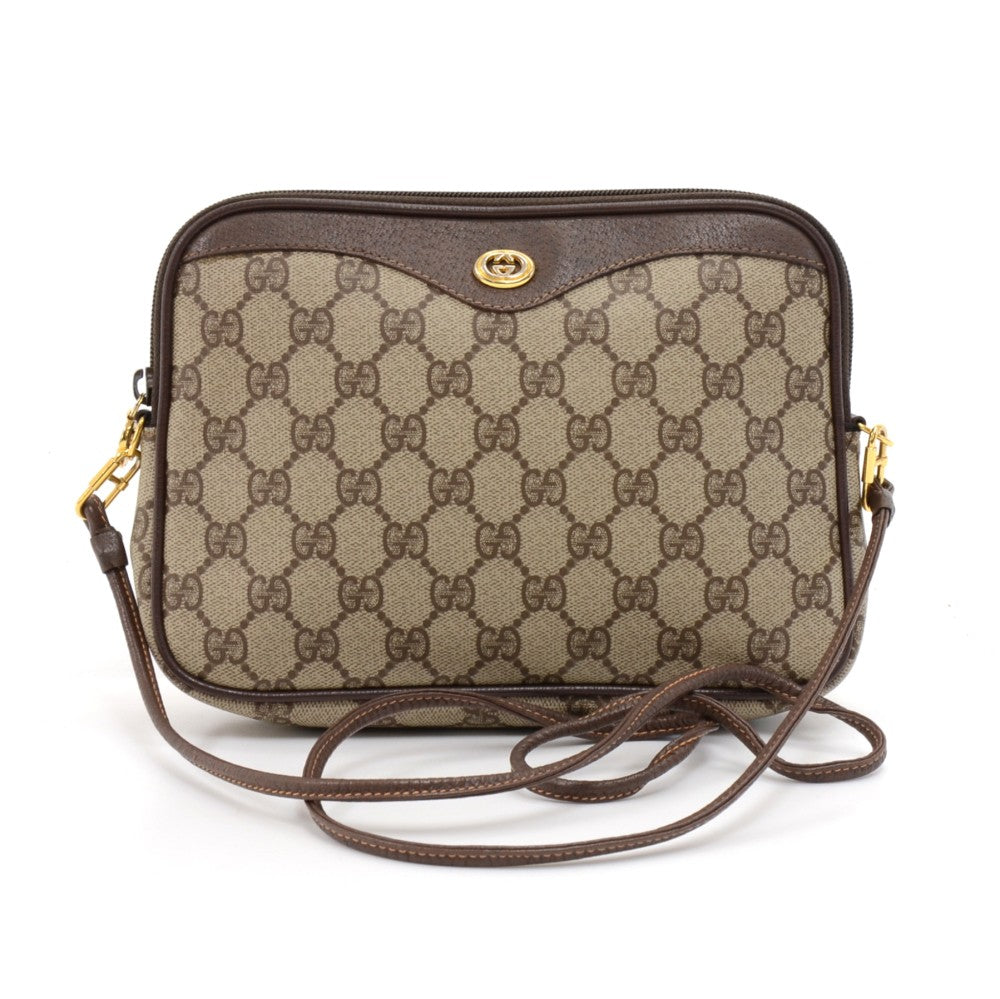 Gucci Supreme Monogram Canvas Mini Crossbody Bag